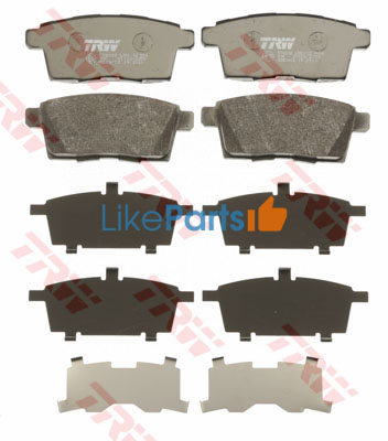 Колодки задние Mazda CX-9 (2007-2017) TRW / ZF Russia