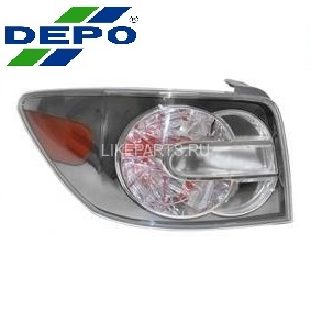 Фонарь Mazda CX-7 (2009-) левый Depo