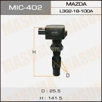 Катушка зажигания Mazda 3 2.0/2.3/MPS (2006-2013) Masuma
