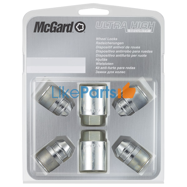 Секретки колес McGard Ultra High Mazda (2 ключа) под ключ на 21 мм(с кольцом)
