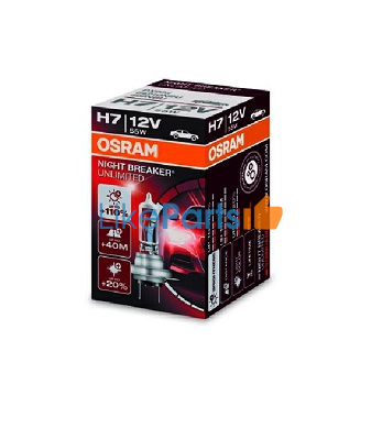 Лампа фары H7 Osram Night Breaker Unlimited