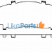 Колодки передние Mazda CX-7 Remsa
