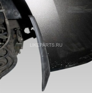 Брызговики задние Mazda 3 (2009-2013) Седан полиуретановые (комплект)