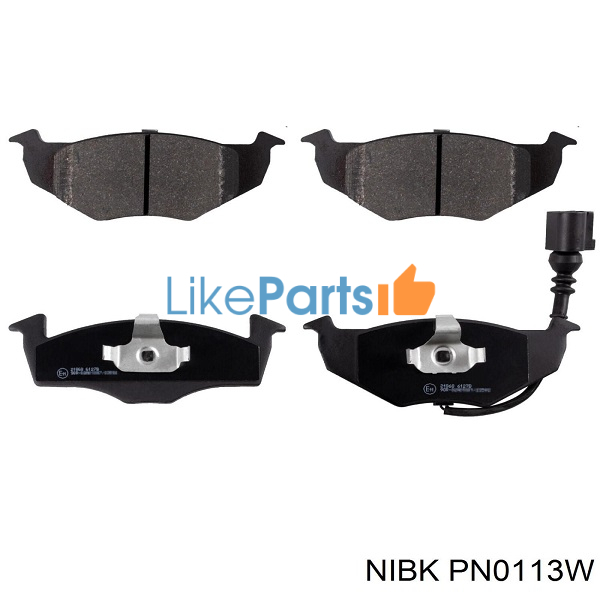 Колодки торм. пер. SK Fabia 1.0L 99-02, 1.2L 02-07, 1.6L 10-, SE Arosa 97-01, Cordoba 95-02, Ibiza 95-02, Toledo 95-98, VW Golf 95-97, Polo 96-03, Lupo Van Nibk